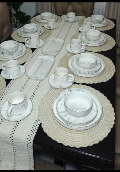 Elegant European Porcelain Dinner set