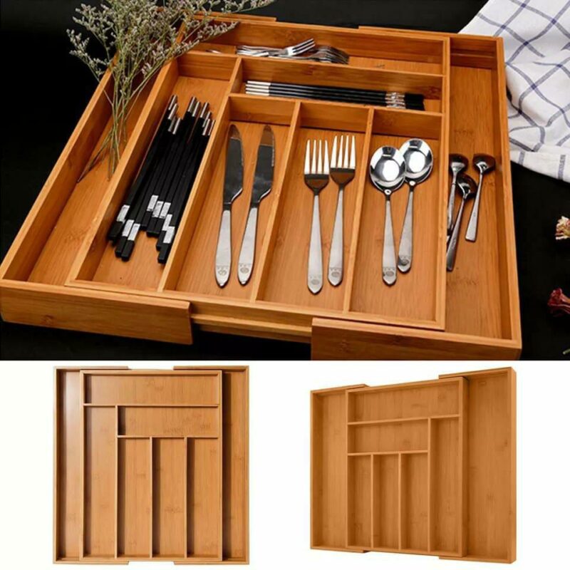 Drawer divider organizer for utensils and Cutlery holder